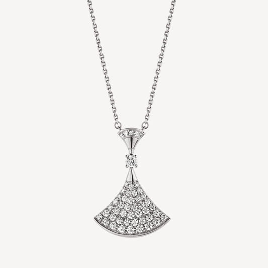 18K BVLGARI BVLGARI Dream Pave Diamond Necklace