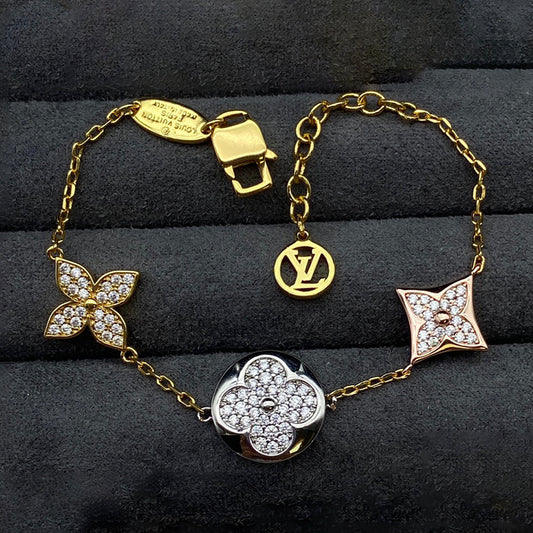 18K Louis Vuitton Idylle Blossom Monogram Bracelet