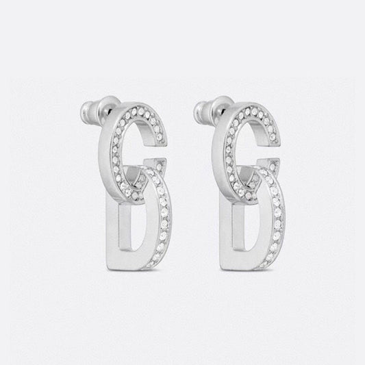 18K Dior Lock Earrings