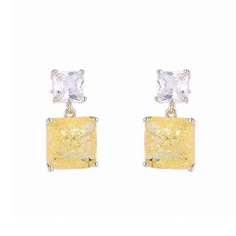 18K BVLGARI Crystals Earrings