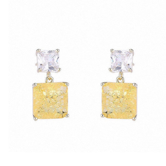 18K BVLGARI Crystals Earrings